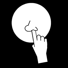 picking your nose